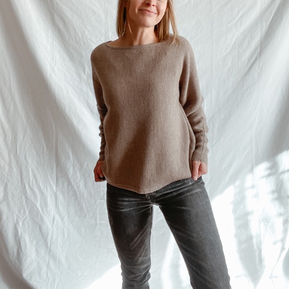 ✖️SOLD✖️ Rachel Zoe | ribbed merino wool sweater - Picture 3 of 14